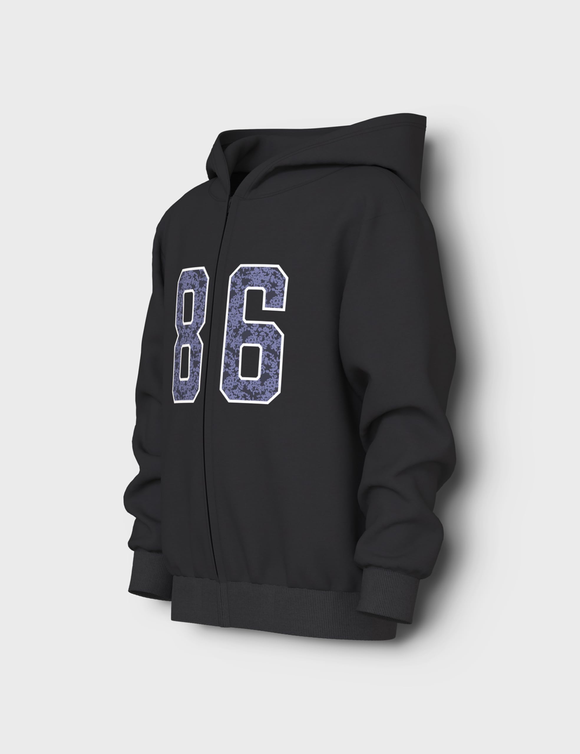 NAME IT Mädchen Nkfvenus Nreg Sweat Card Wh Bru