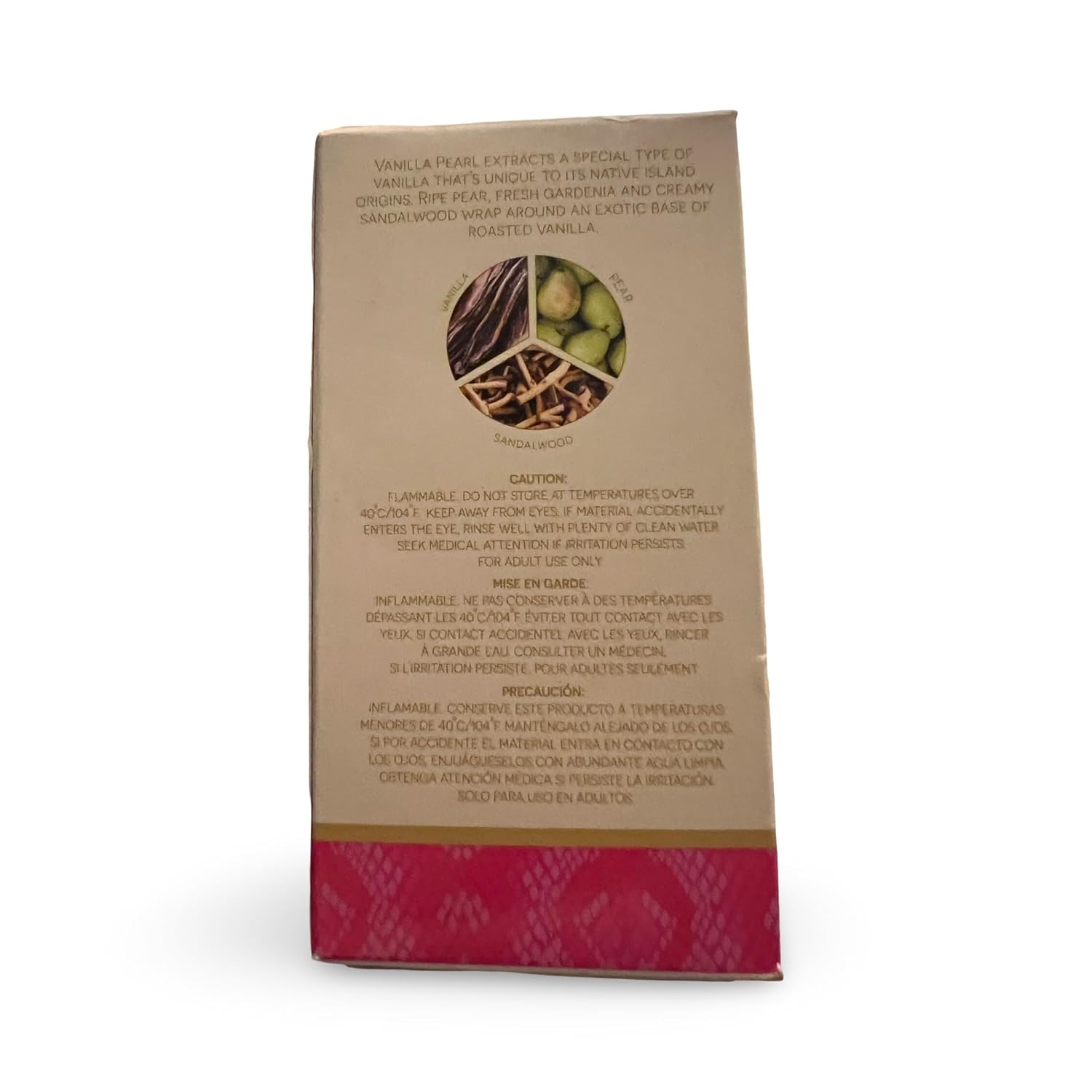 VANILLA PEARL Women's Eau de Parfum, 3.4 fl oz, Pear, Sandalwood, Vanilla - Made in the USA - Image 5