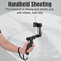 Vista 3 de Soporte de clip para teléfono celular, trípode resistente compatible con iPhone, teléfonos inteligentes, para trípode resistente, para trípode