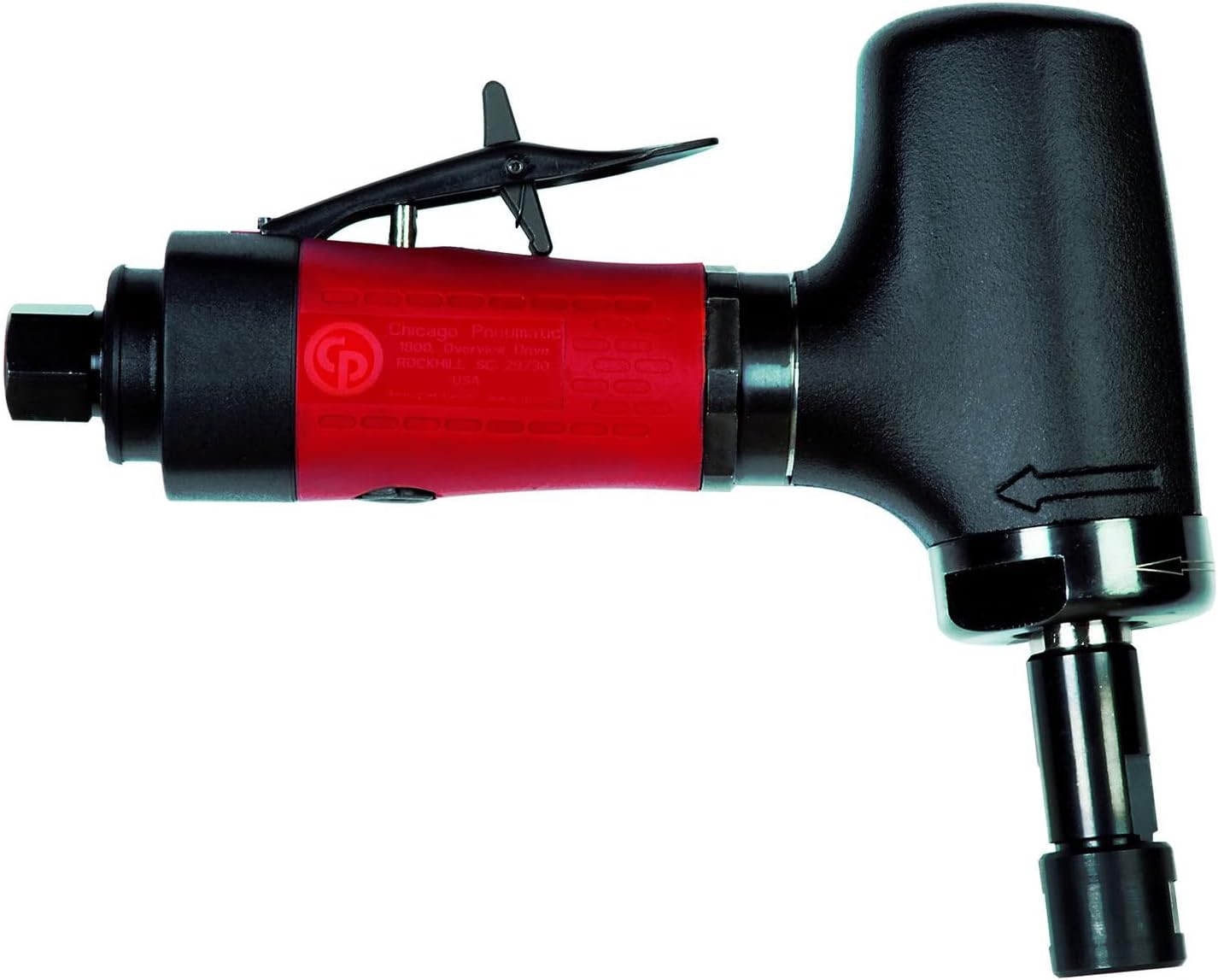 Chicago Pneumatic CP3030-418R - Air Angle Die Grinder Tool, 1/4 Inch (6 mm), 0.54 HP / 400 W, 18000 RPM, Welder, Woodworking, Automotive Detailing, Stainless Steel Polisher