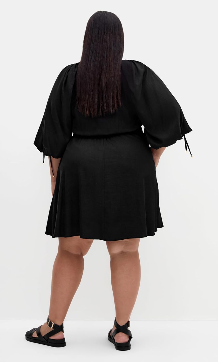 City Chic Women's Plus Size Dress - Scarlette Flutter - Image 2