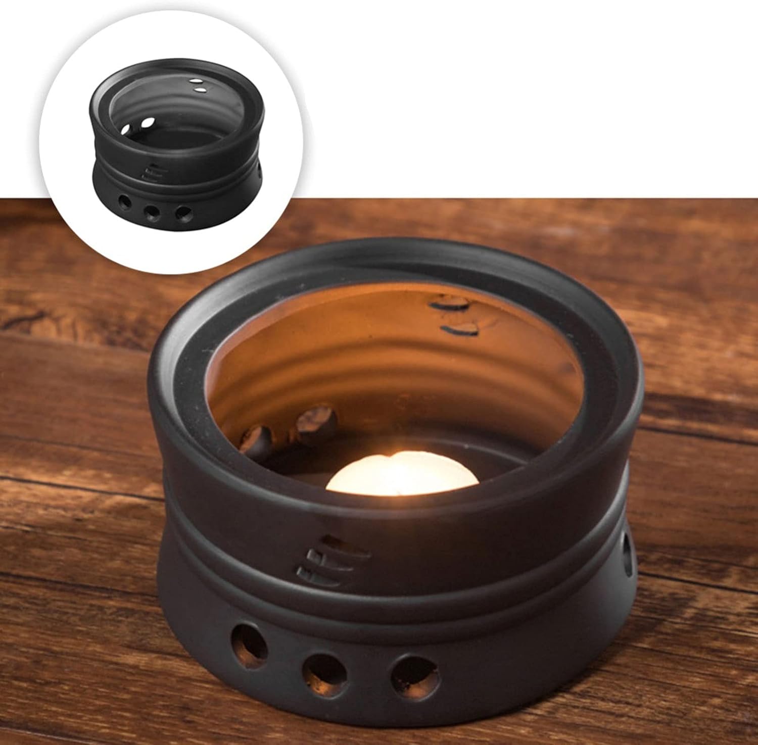 Tea Pot 1pc Teapot Candle Warmer Ceramic Tea Warmer Tea Heat Preservation Pedestal