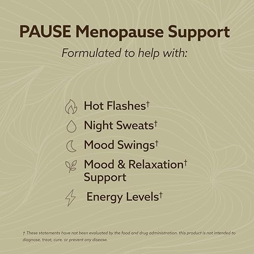 Miniatura 3 de Gomitas para la menopausia, suplementos sin hormonas para mujeres, apoya los sofocos, sudores nocturnos, cambios de humor y peso, azafrán de cohosh