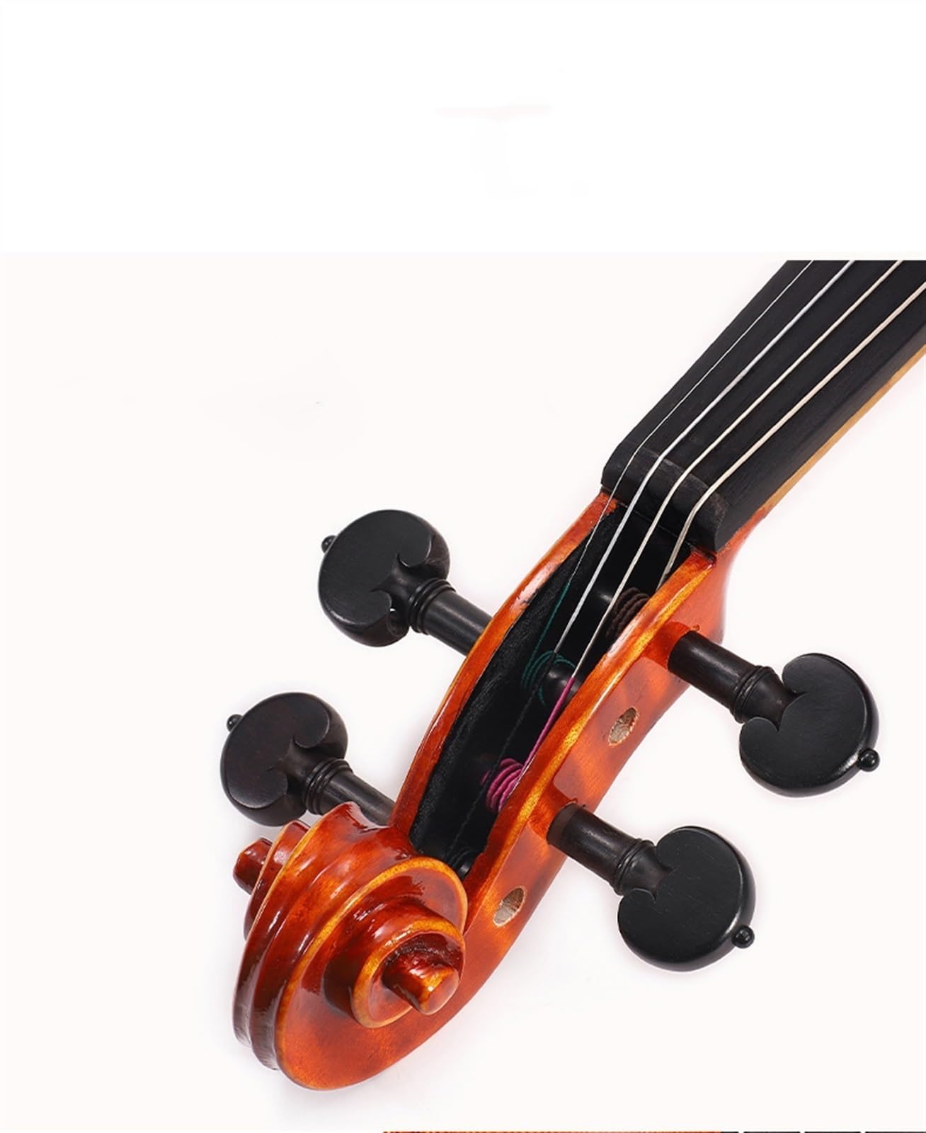 Geige 4/4 Violine Für Erwachsene Für Erlernen Des Spiels Natürlich Luftgetrocknet