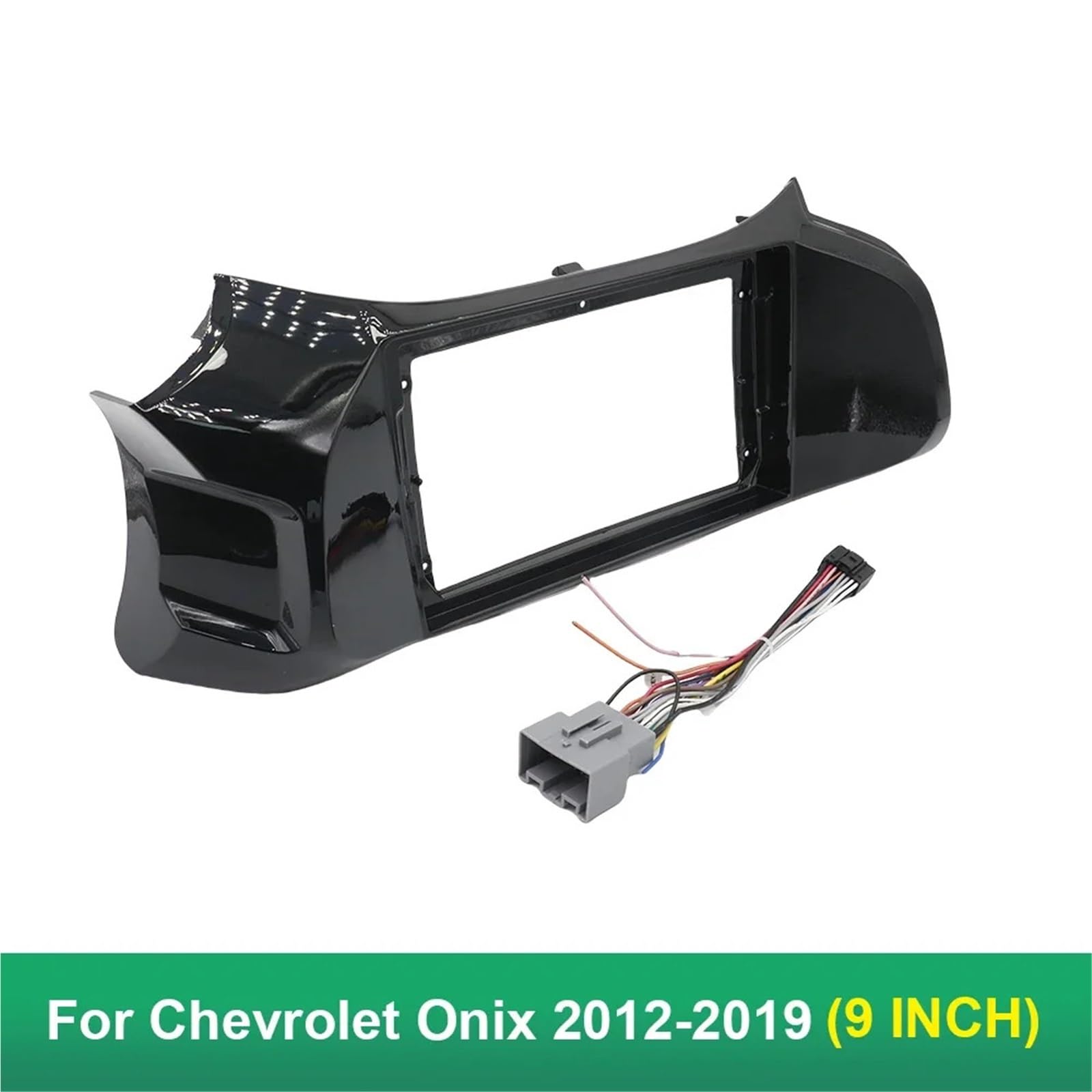 Samochodowe ramki montażowe Pasuje do Chevrolet Onix 2012-2019 9-calowe samochodowe radia, odtwarzacz stereo Android MP5, panel główny 2Din