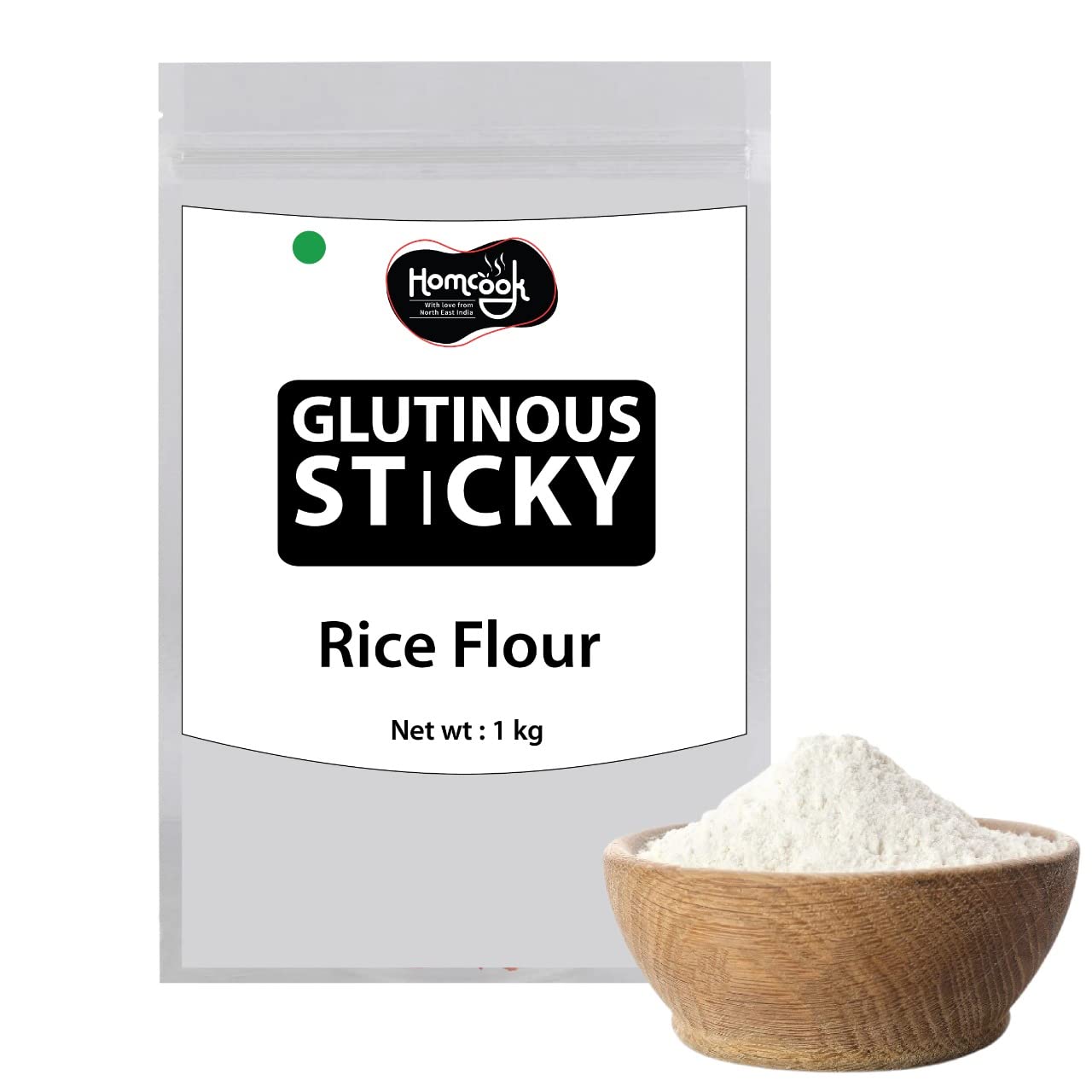 Homcook Glutinous Rice Flour, White Sticky Sweet Rice Powder, 1kg (B09YTZ5PZ4) Amazon Price History, Amazon Price Tracker
