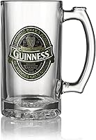Vista 1 de Guinness Green Collection Tankard - Taza grande de vidrio para cerveza