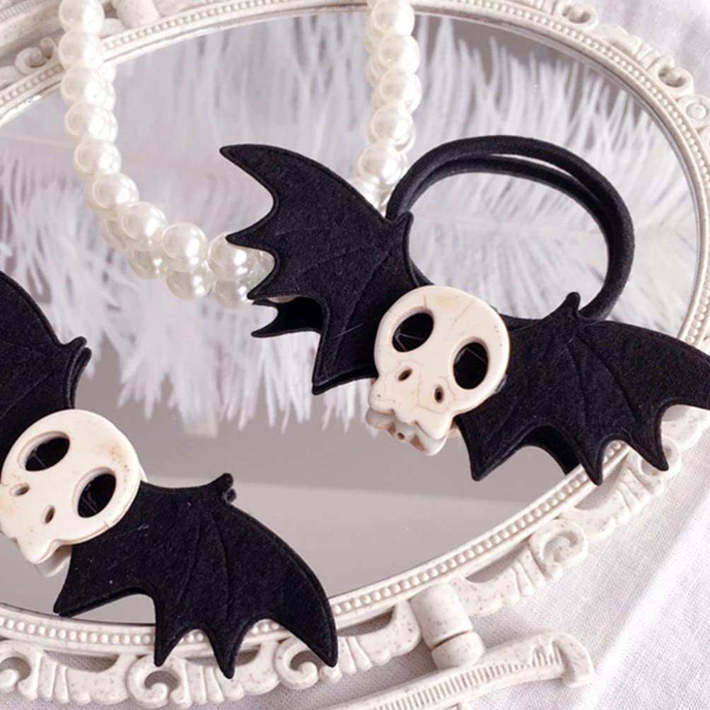 Amazon.com : Beaupretty 4pcs Halloween Skeleton Bat Hair  display picture 2