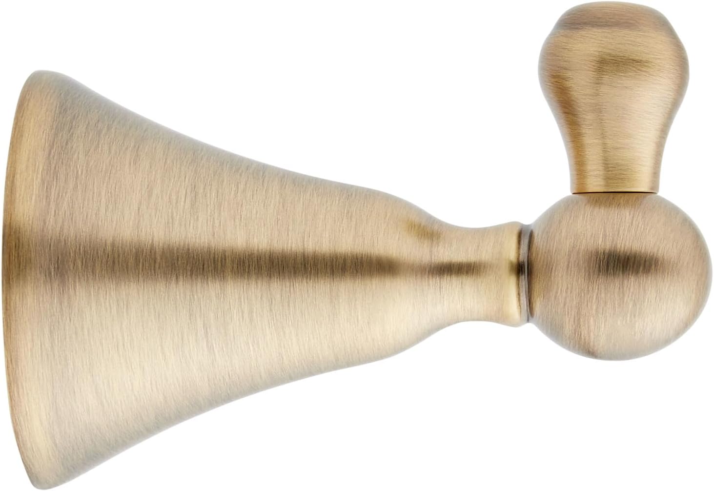 Signature Hardware 955110 Traditional Robe Hook - Aged Brass