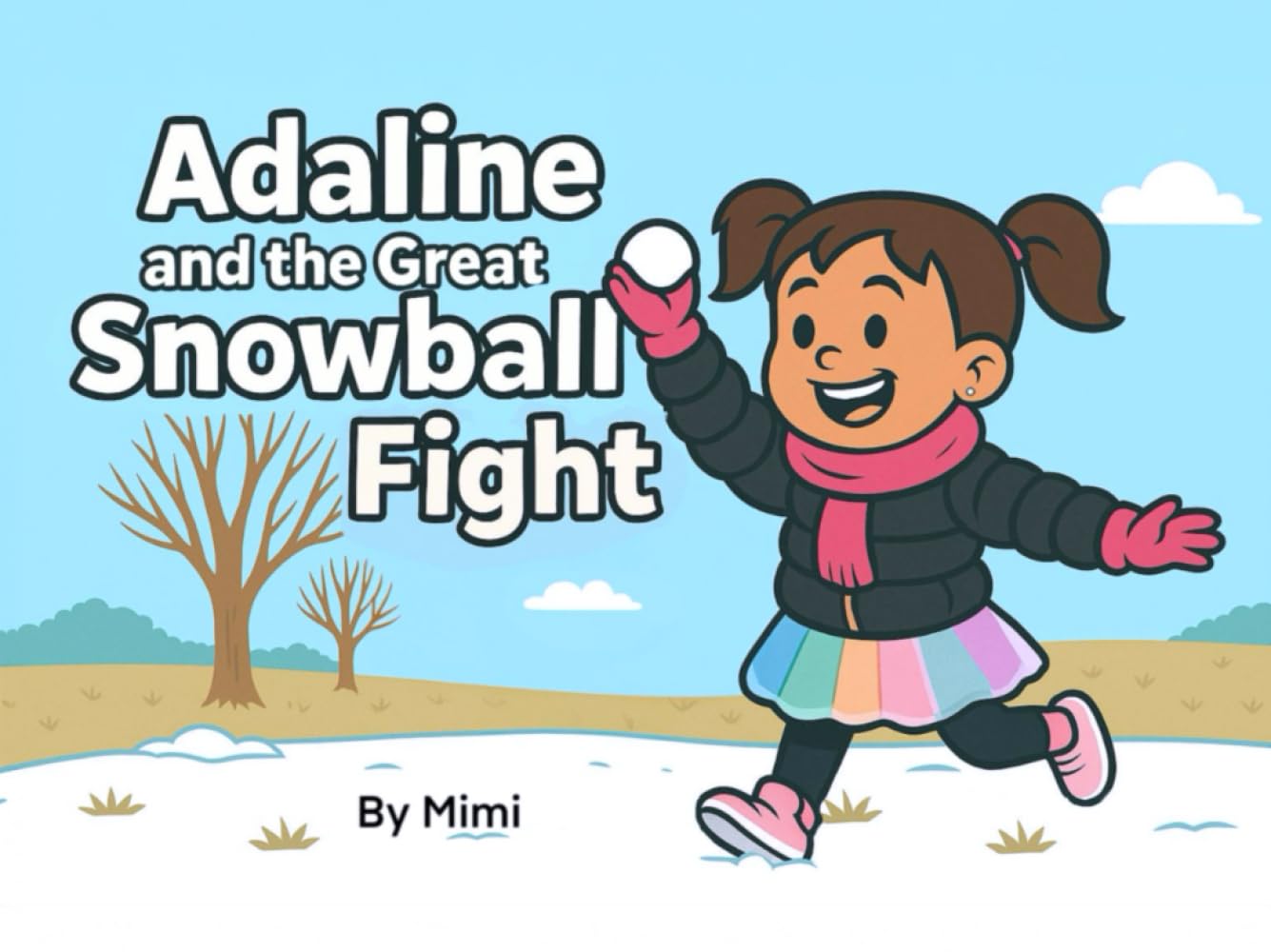 Adaline and the Great Snowball Fight: A Heartwarming Winter Story About Family, Laughter, and a First Snowball Fight