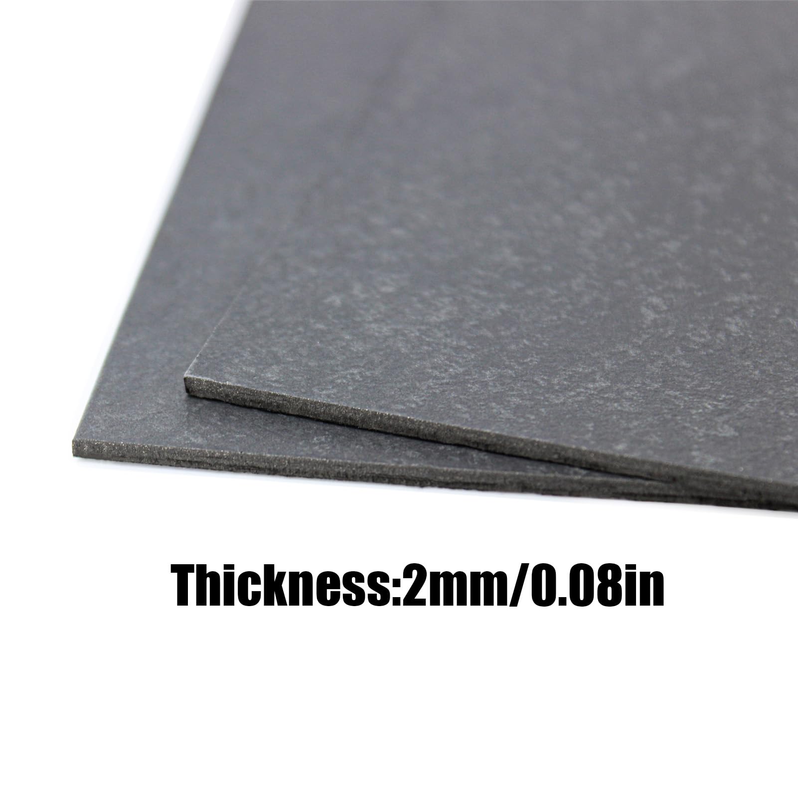TOJOIN Absorbeur de micro-ondes RF Noir Absorbeur EMI Support Adhésif Matériau Anti-interférence Blindage électromagnétique (200 x 200 x 2,0 mm)