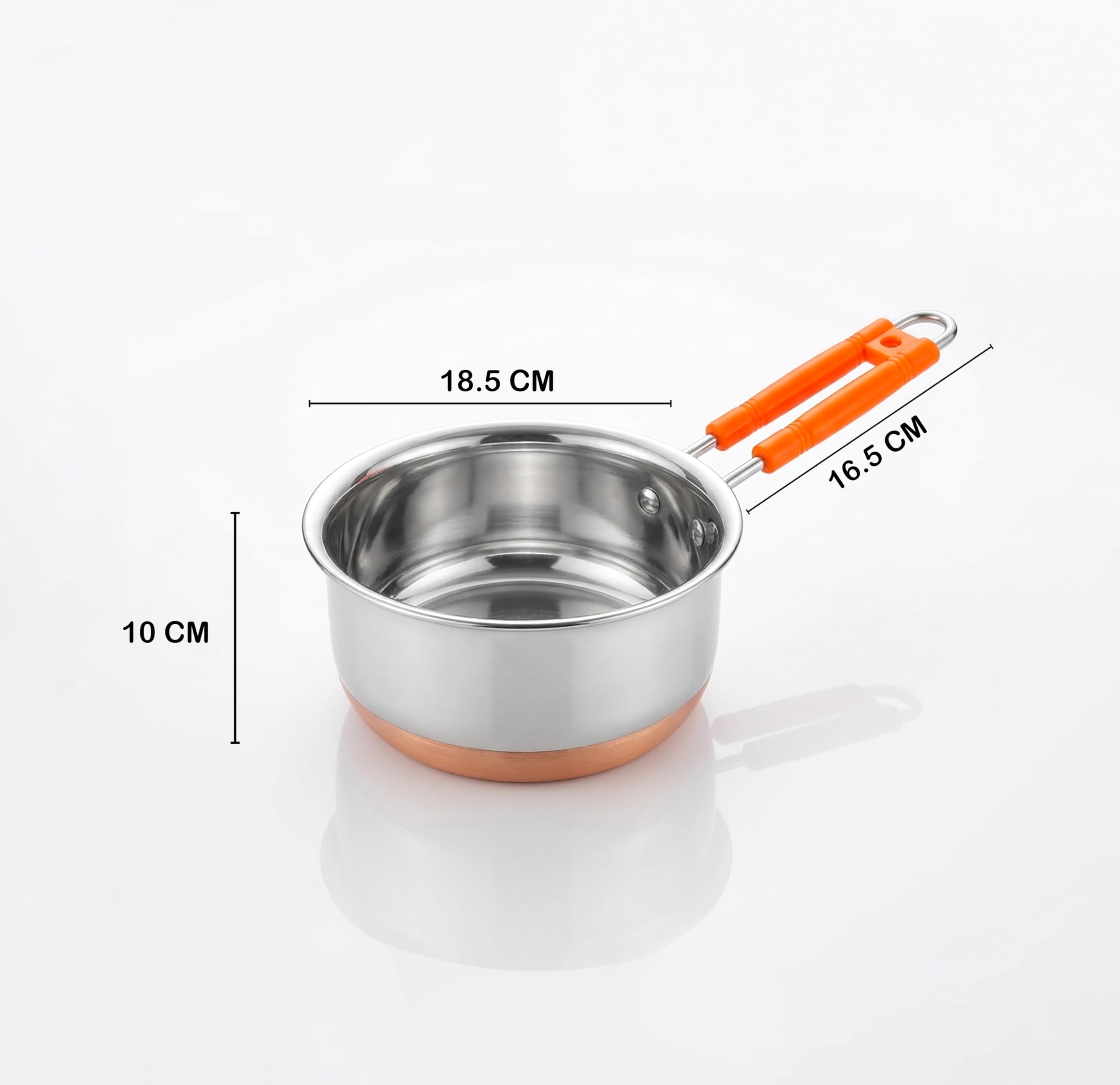 Stainless Steel Sauce Pan - 2L with Copper Base -2