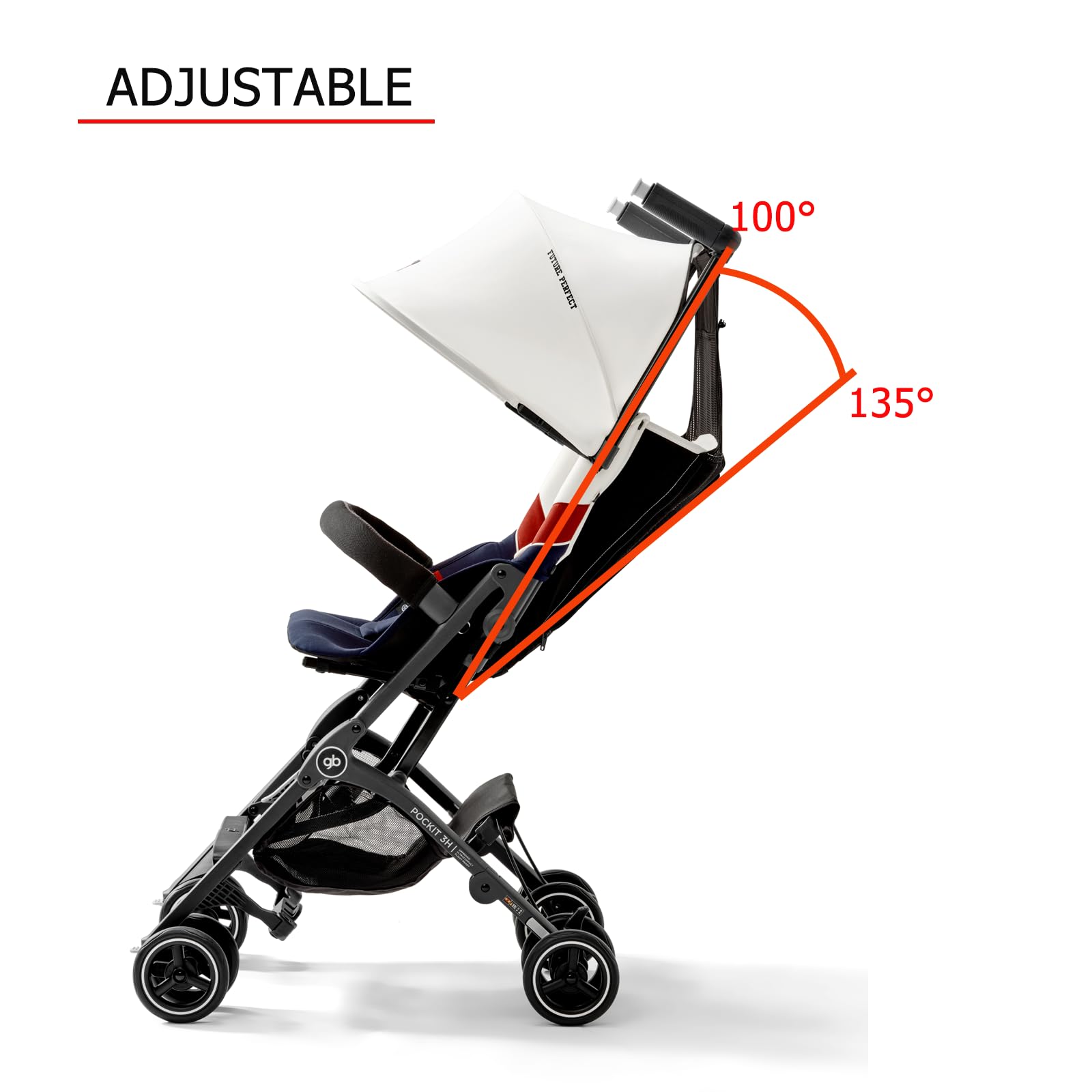 gb Pockit+ All-Terrain, Ultra Compact Lightweight Baby pockit