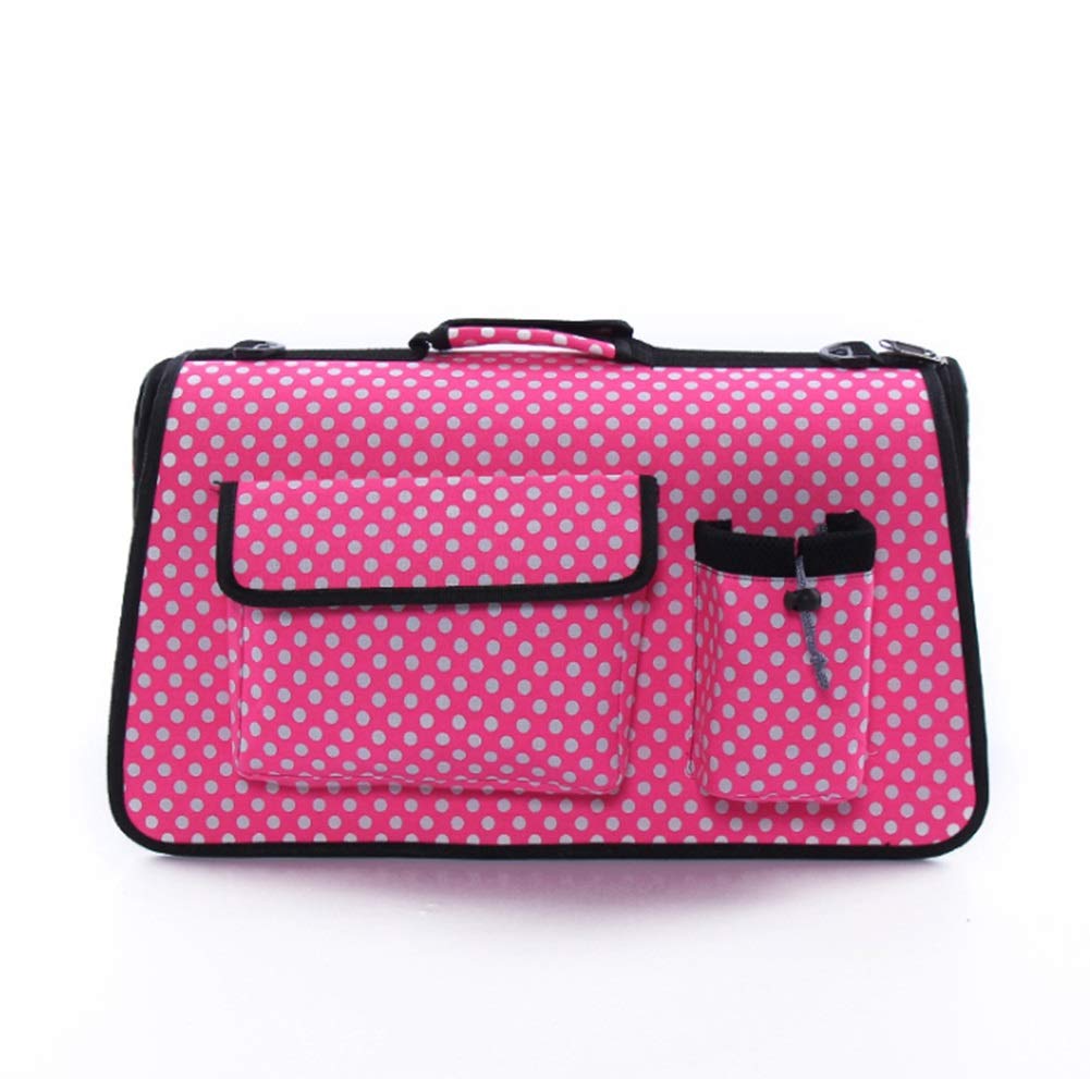 Sac de voyage doux rose pour chat lors de vos sorties en plein air