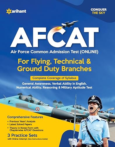AFCAT (Flying technical &amp; ground duty branch) 2022