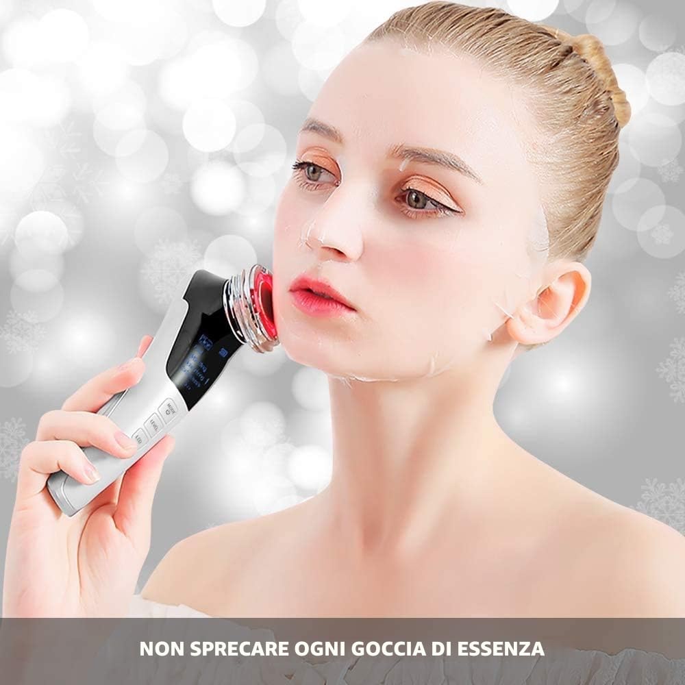 Profesjonalny Radiofrequencyjny Massager do Twarzy Anti-Aging EMS Lifting