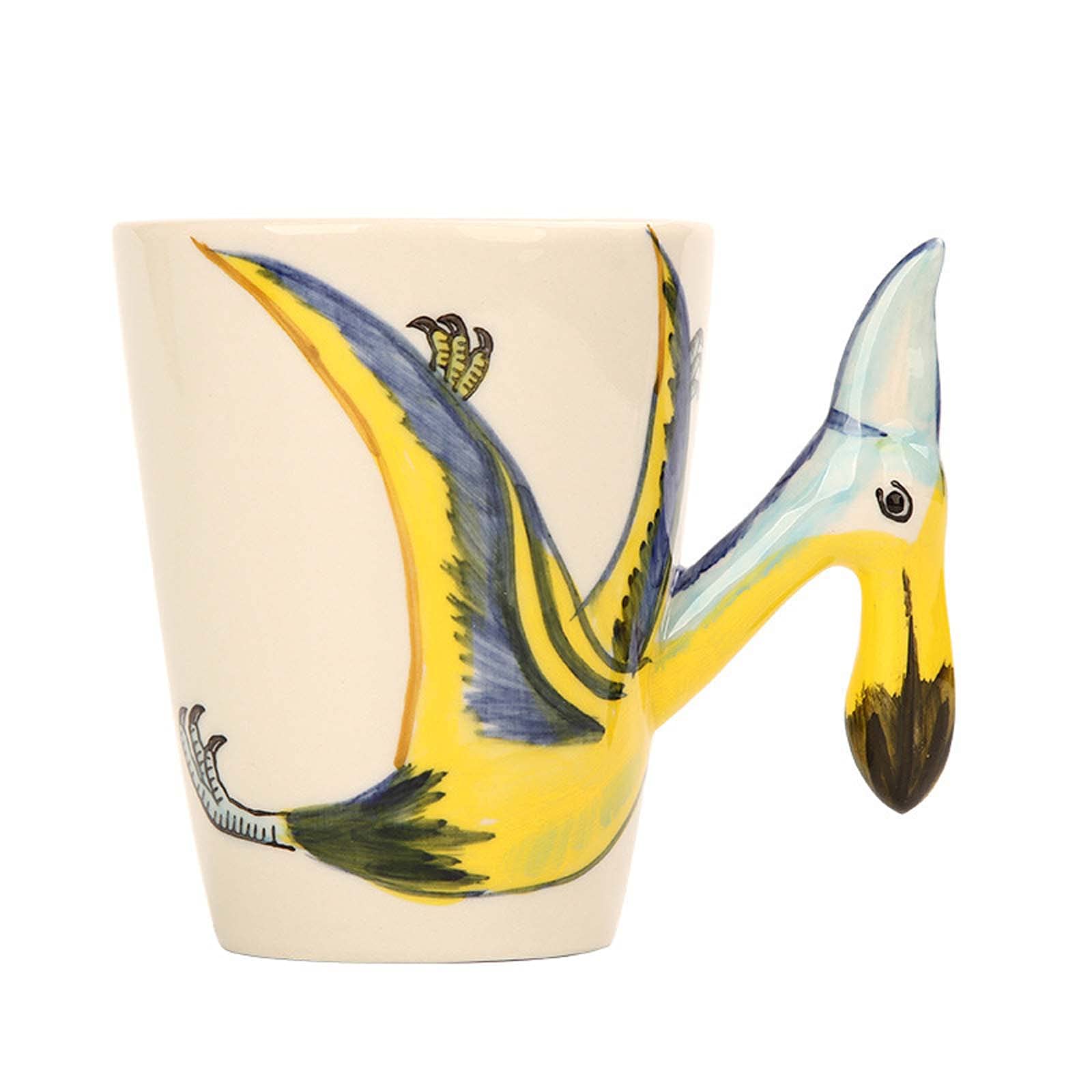 XINGYU kubek kuchenny ceramiczny kubek do kawy gładki porcelanowy kubek ręcznie wykonany kubek do herbaty kubek do kawy z uchwytem 3D zwierzę dinozaur Boże Narodzenie prezent urodzinowy