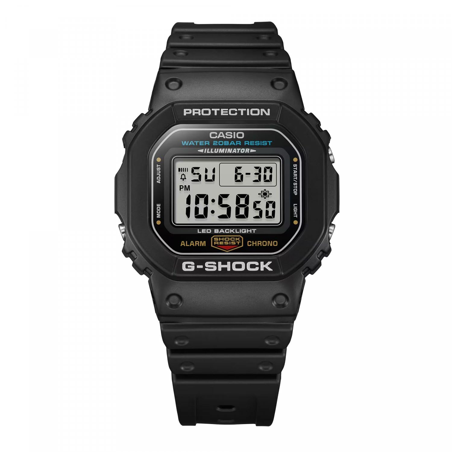 Męski zegarek żywiczny Casio G-Shock DW-5600UE-1ER