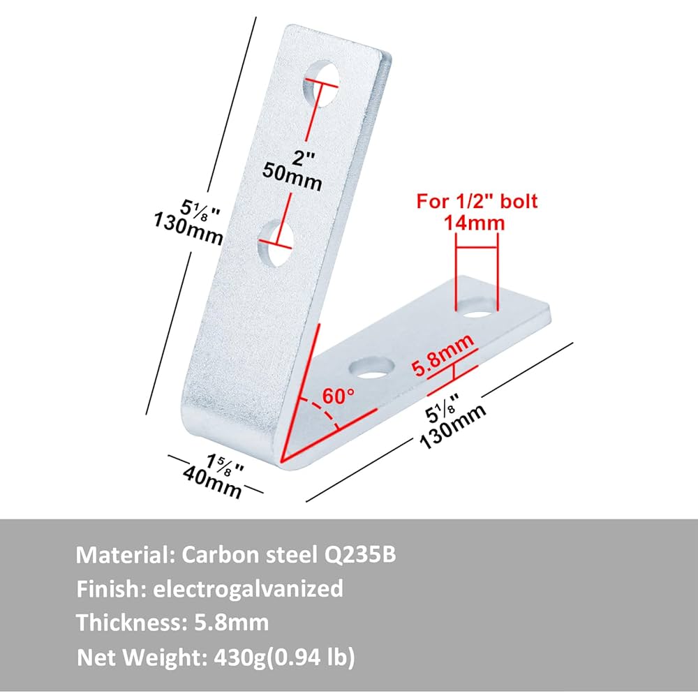 プラクルアン Amazon.co.jp: YIDU69Q 4個 4穴 60度クローズドアングル