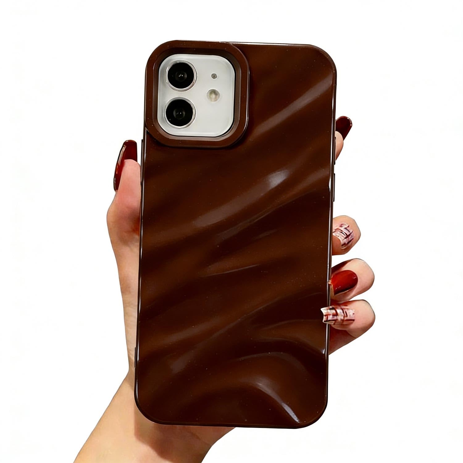 Coque iPhone 11 antichoc silicone souple forme de vague