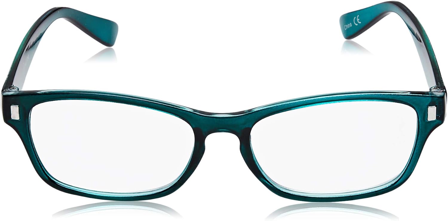 OPULIZE NET Reading Glasses for Women Men, Value 2 Pack, Vintage Inspired Square Frame with Iconic Front Detail - Image 3