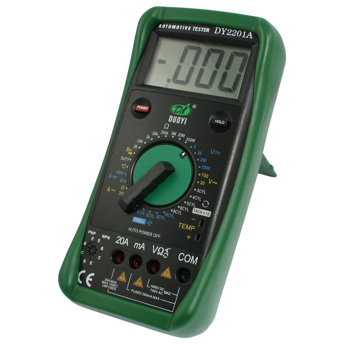 AC DC Voltmeter Ammeter Ohmmeter DY2201 Digital Multimeter (id: ae2 4c9 0ba 9c1 8fc