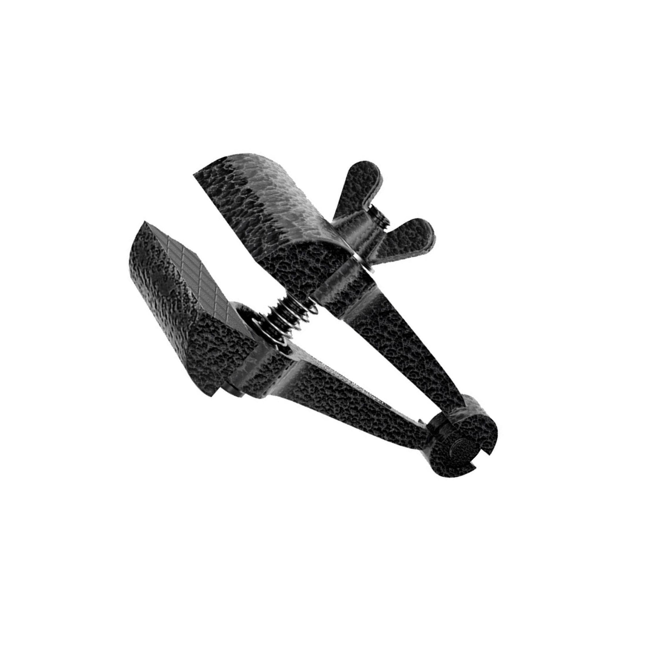 Puxzyax Black Adjustable Hand Vise Clamp Cutting Sanding Drilling In Crafting And Home Improvement Making Efficient And Labor Saving Table Clamp Home Vice Hand Held, Jaw Width 40Mm