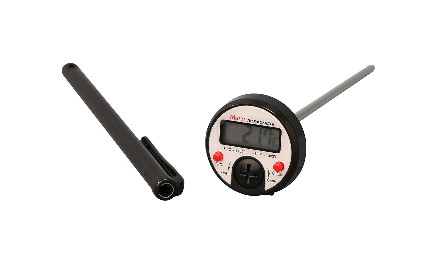 Thermco ACC300DIG Pocket Dial Digital Thermometer, 11/2" Dial Size