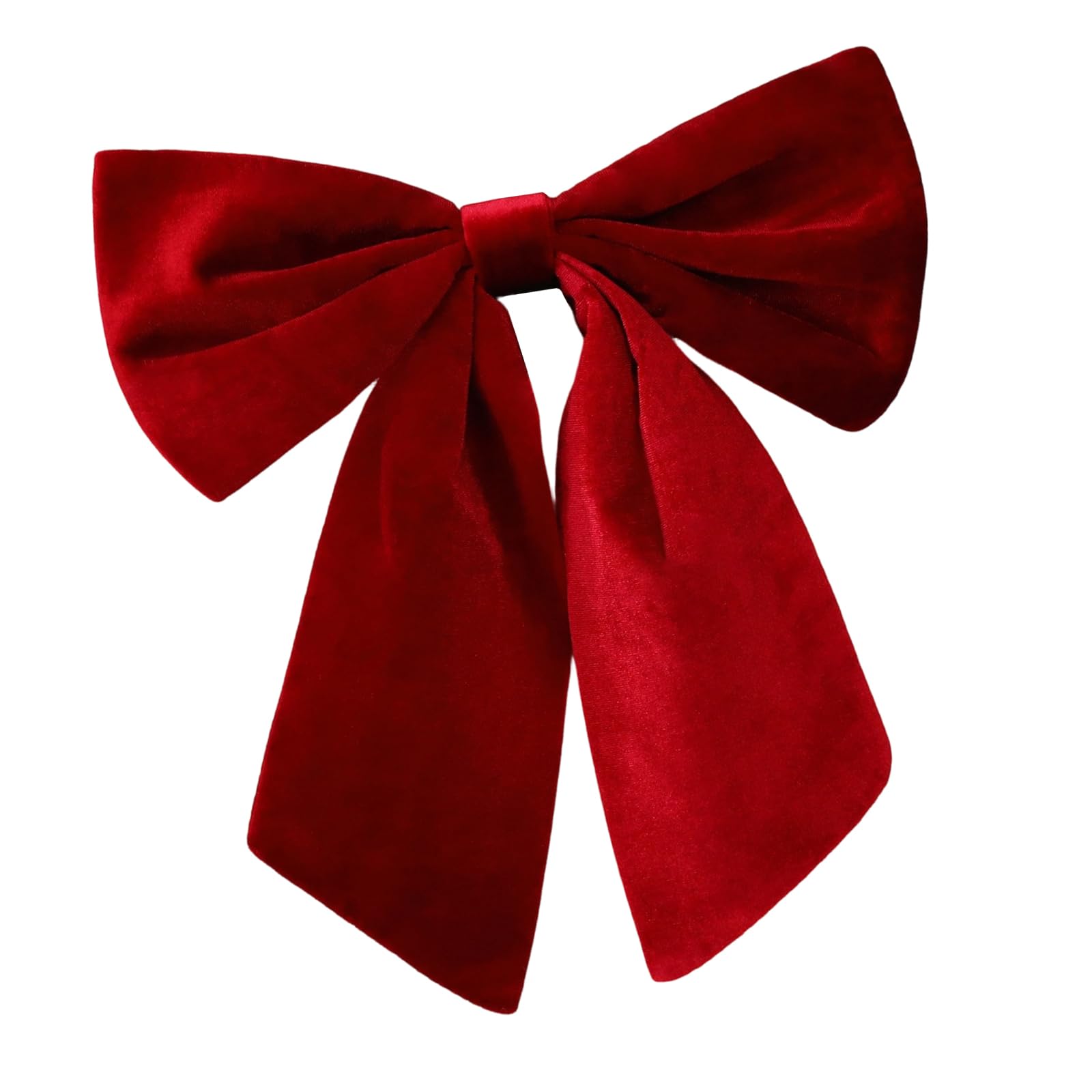 Xjdzineq Velvets Christmas Bows Elegant Hanging Decor for Fireplaces Mantel Tree Party Holiday Indoor Outdoor Supplies Velvets Christmas Bow Decoration