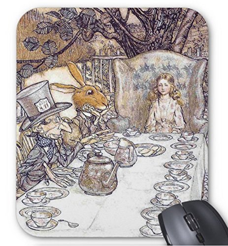 不思議の国のアリス風♥️ピンクハリネズミお茶会 Amazon.co.jp: 不思議の国のアリス 『 狂ったお茶会 』のマウスパッド