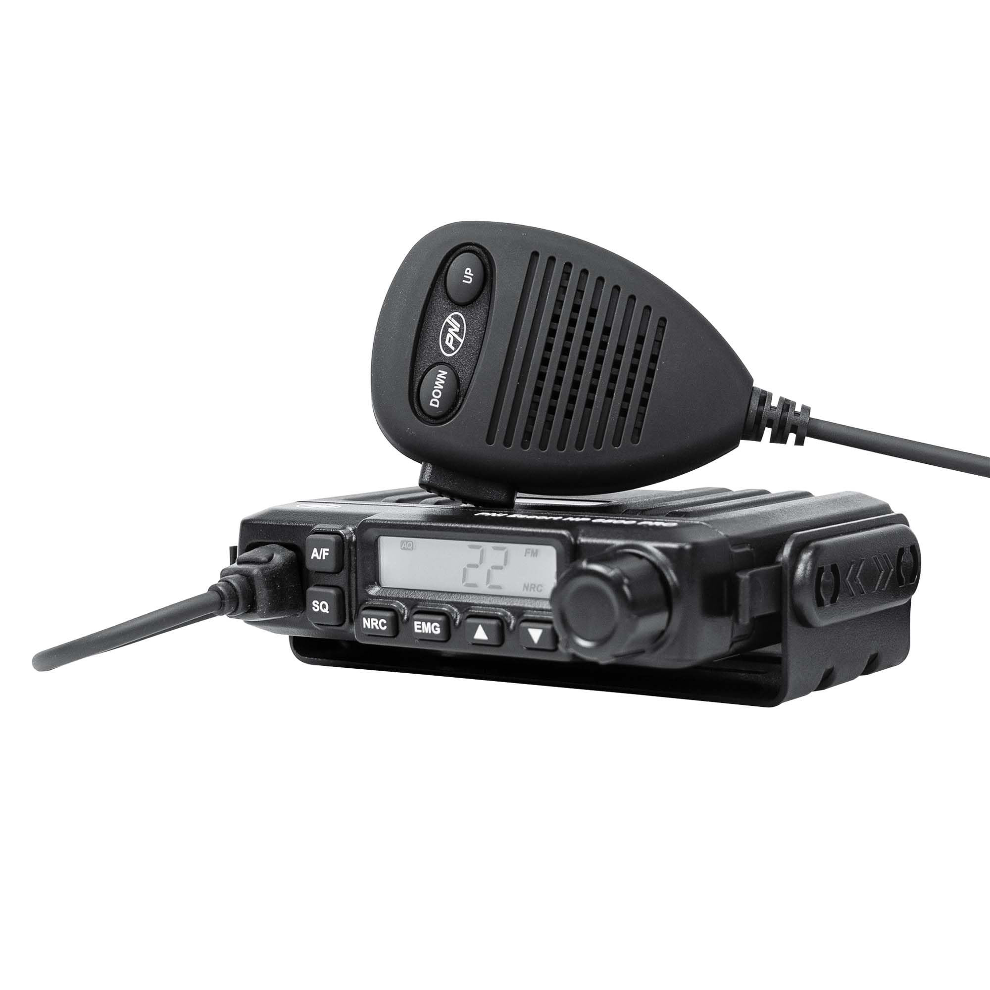 CB radio station PNI Escort HP 6500 PRO, multi-standard, VOX, NRC, 4W, AM-FM, 12V, SQ, ASQ, cigarette lighter plug included - Image 2