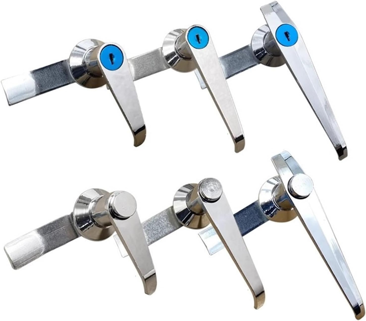 MS301 Cabinet Door Handle Lock Cam Zinc Alloy with Key 1Pcs(A MS304-A)