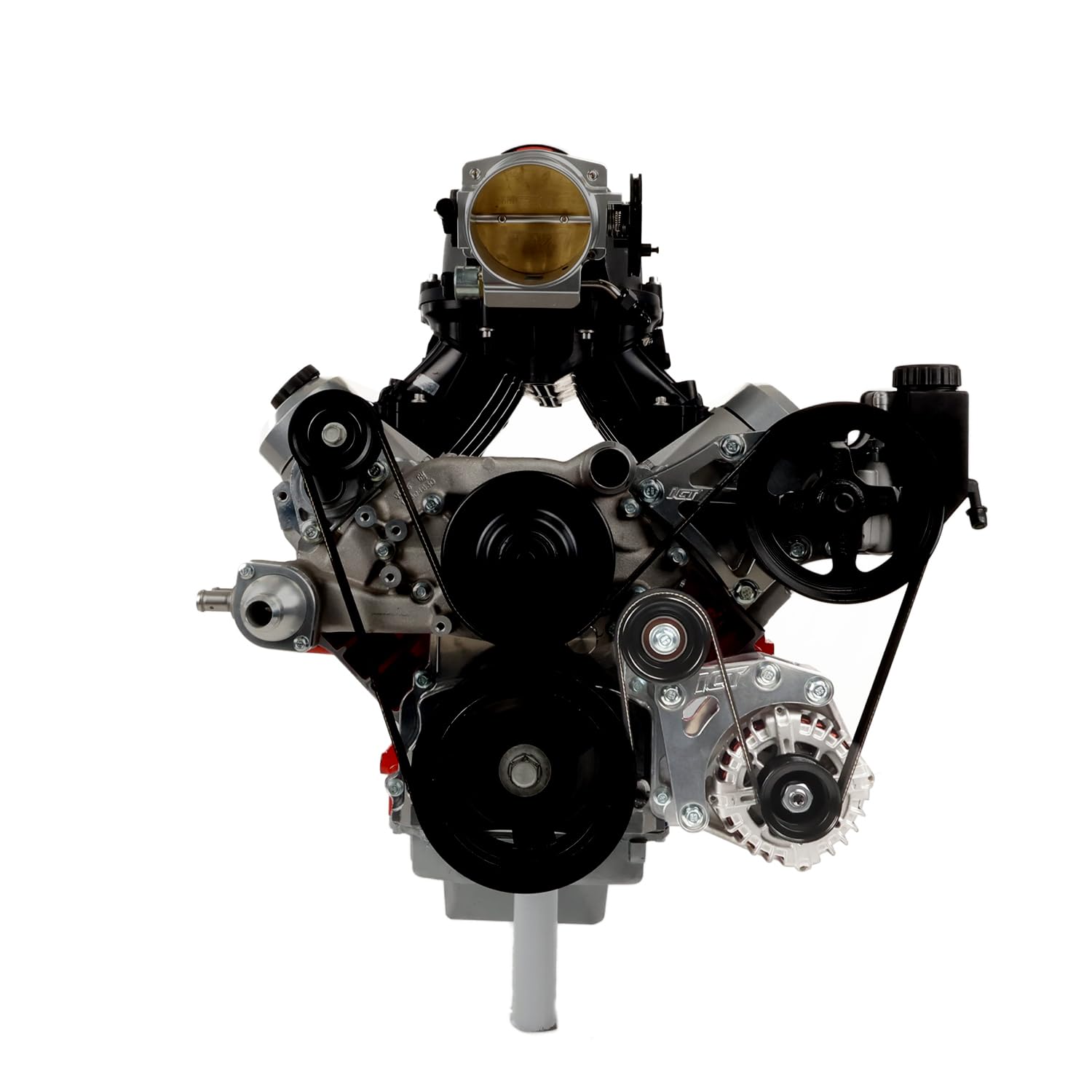 LS3 Corvette Billet Low Mount Alternator Bracket Kit w/ Pulley