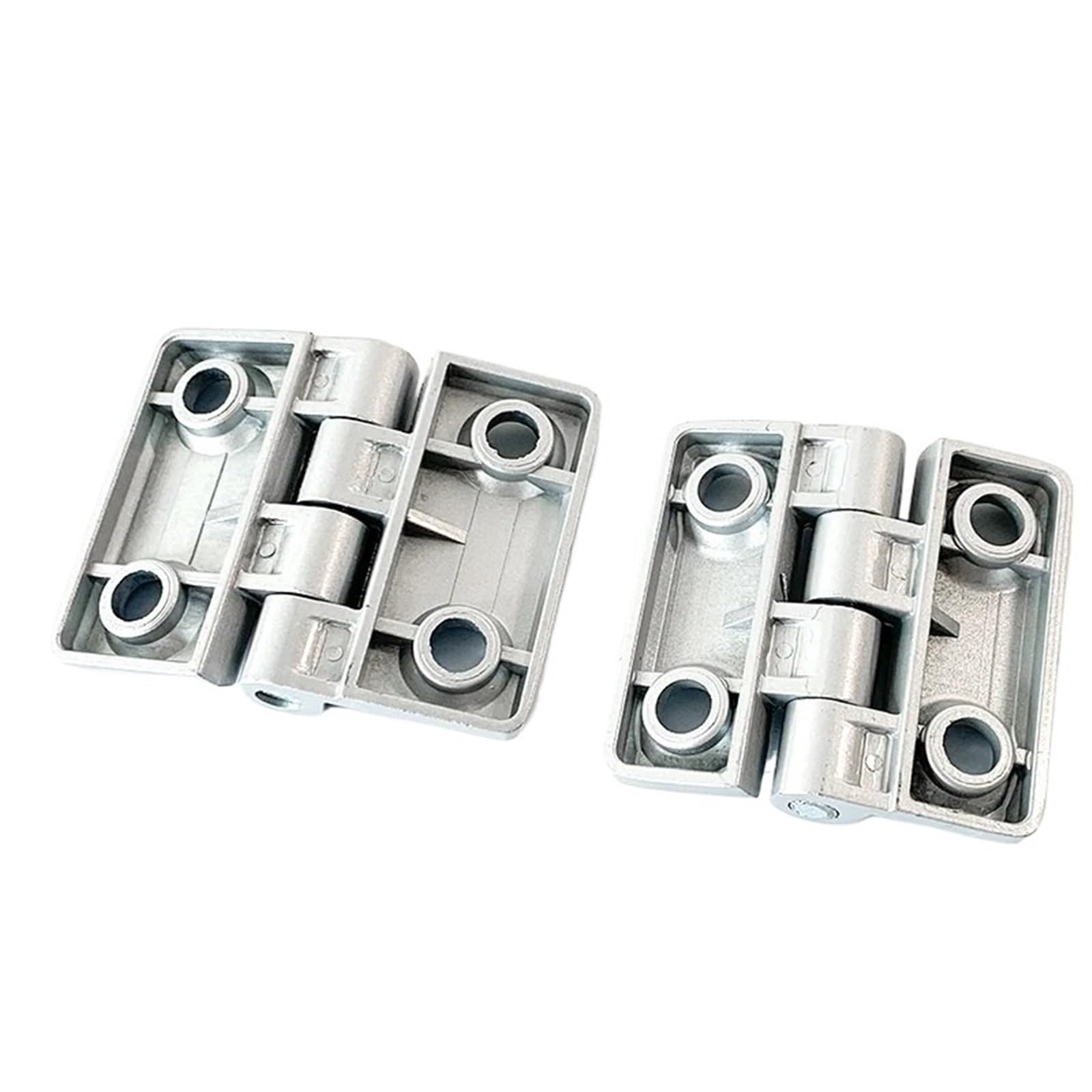 Bisagras de puerta con rodamiento de bolas de alta 10 Uds 2020 Perfil De Aluminio Bisagra Metal Soporte Hardware Aleación Zinc