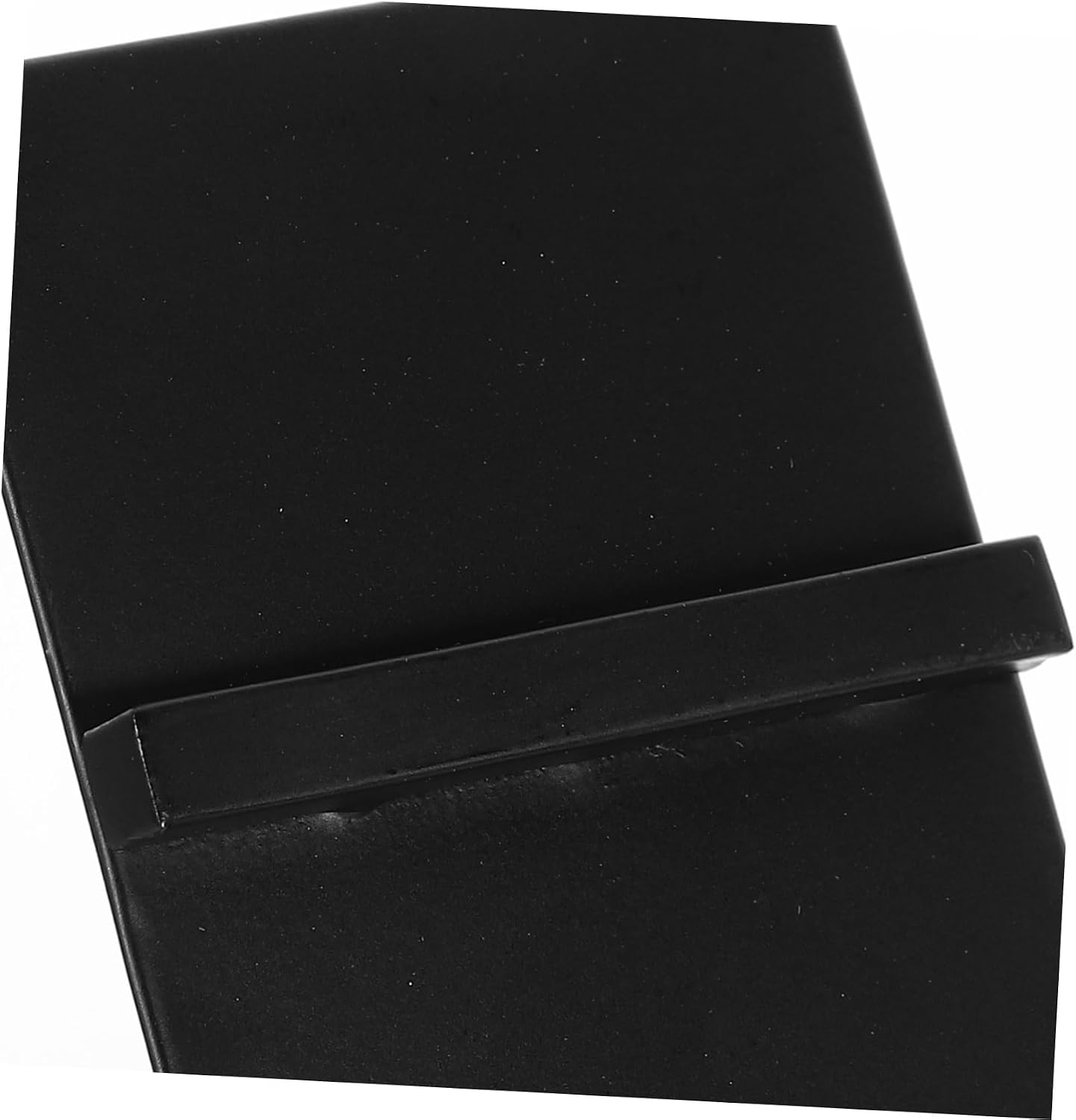 INOOMP Black Stainless Steel Adjustable Shoe Display Shelf Rack for Heels