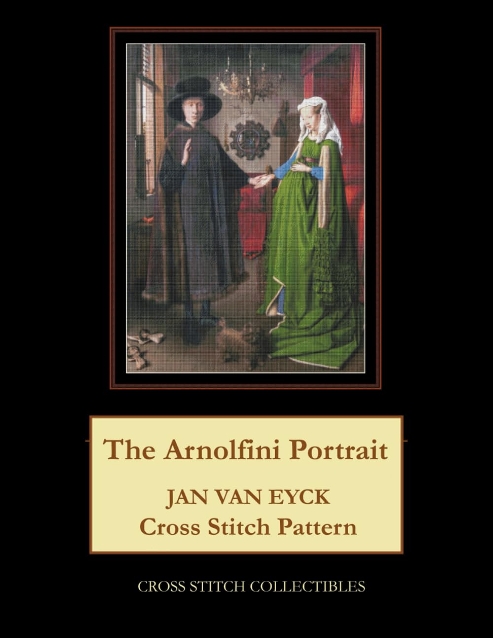 The Arnolfini Portrait: Jan van Eyck Cross Stitch Pattern