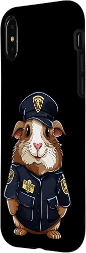 Miniatura 8 de iPhone 12 mini Guinea Pig Police Officer Case
