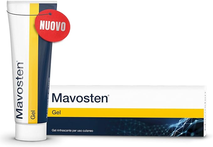 Mavosten® Gel, 120ml – Gel rinfrescante e lenitivo | effetto freddo rapido e duraturo | con estratti botanici selezionati | Made in Germany