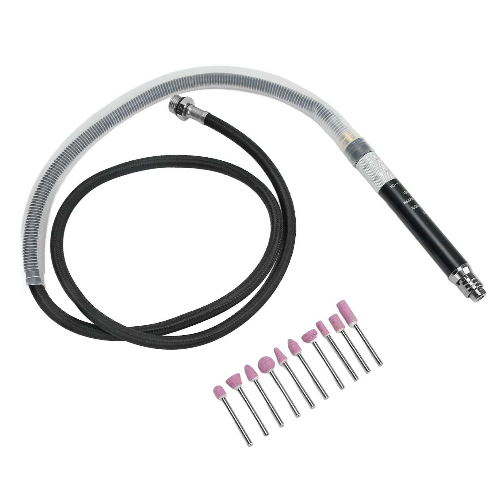 Pneumatic Pencil DIE Grinder Kit, Wear Air Micro DIE Grinder Zinc Alloy Light Weight Compact Size Practical for Tire for Engraving