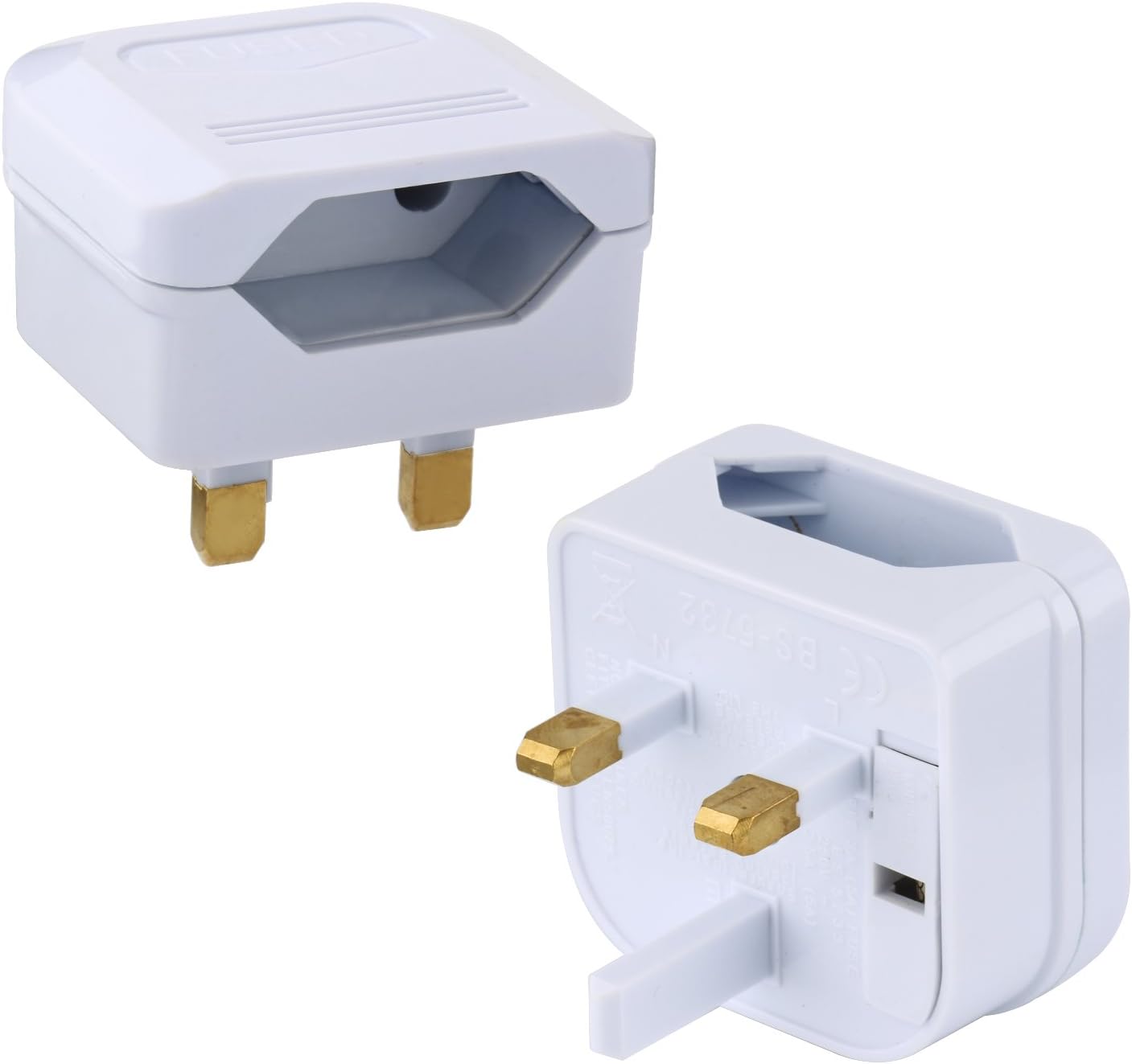 Braucht Man In England Einen Adapter Incutex 2X Reisestecker UK GB England Travel Adapter Typ C Eurostecker