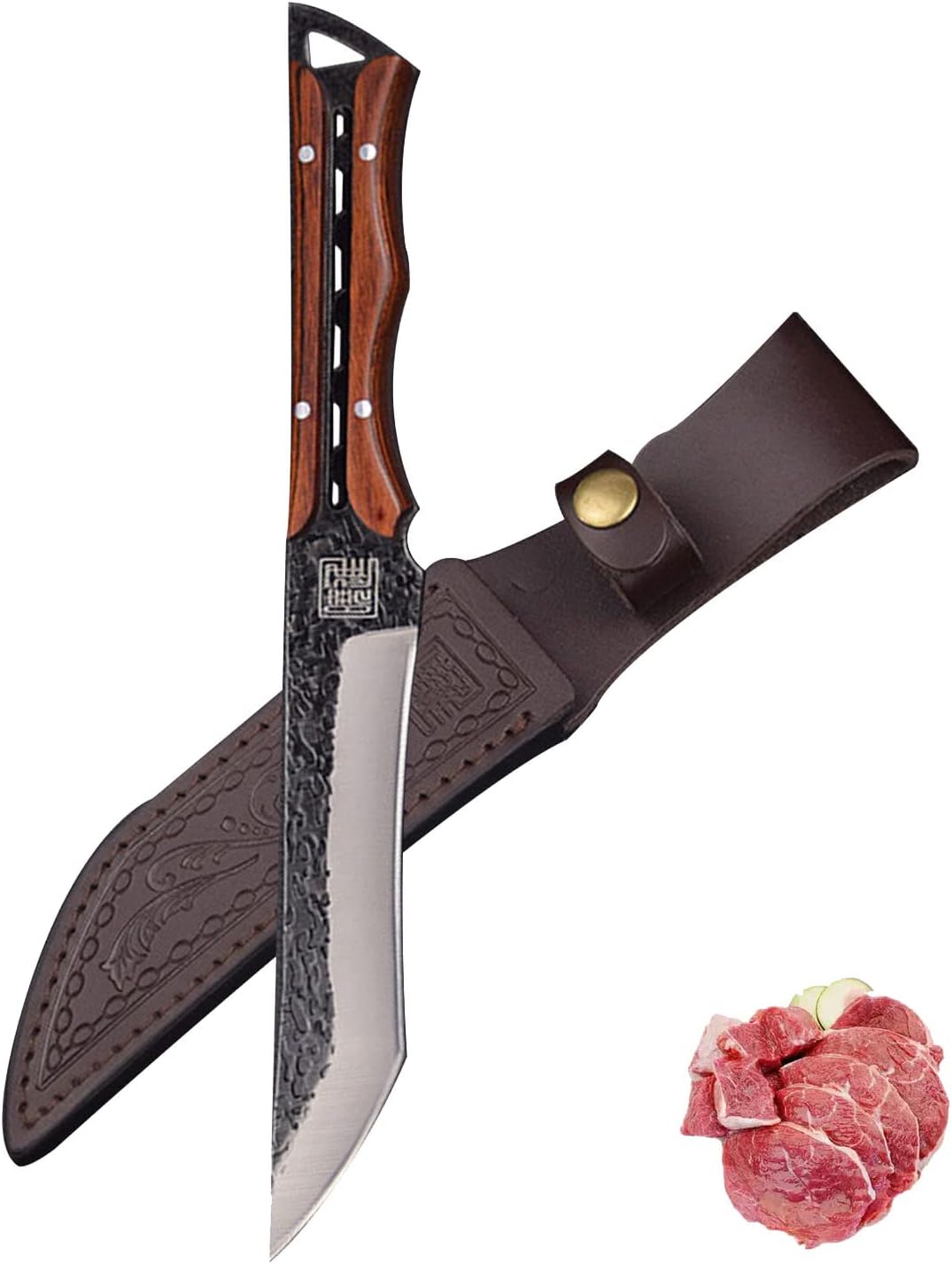 HENWAFX boning knife for meat cutting,Hand Chef