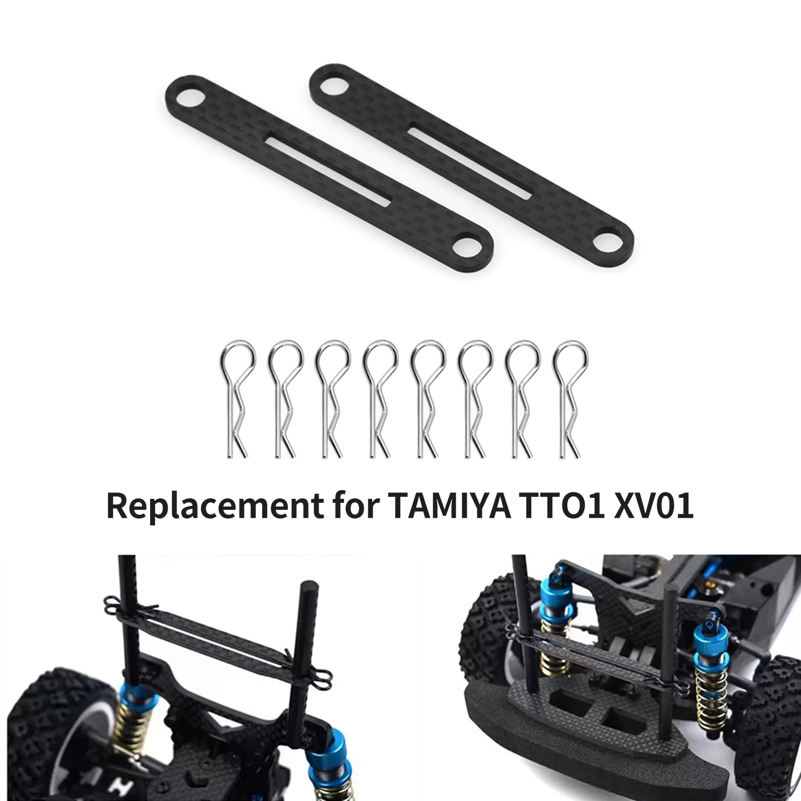 Amazon.co.jp: BCDYH カーボンファイバー フロント リア ボディ