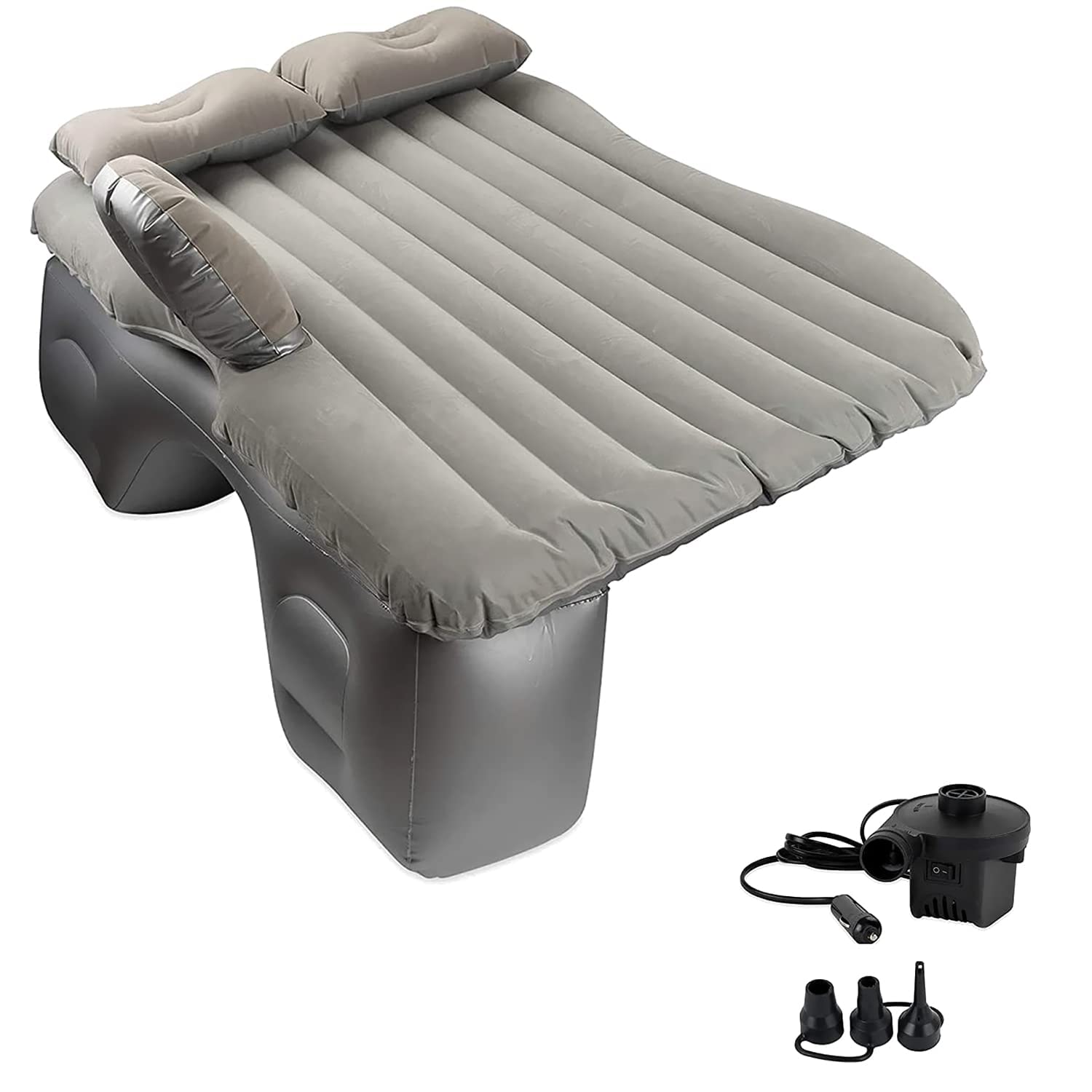 ADA Inflatable Travel Car Bed Air Sofa with Two Inflatable Pillow for