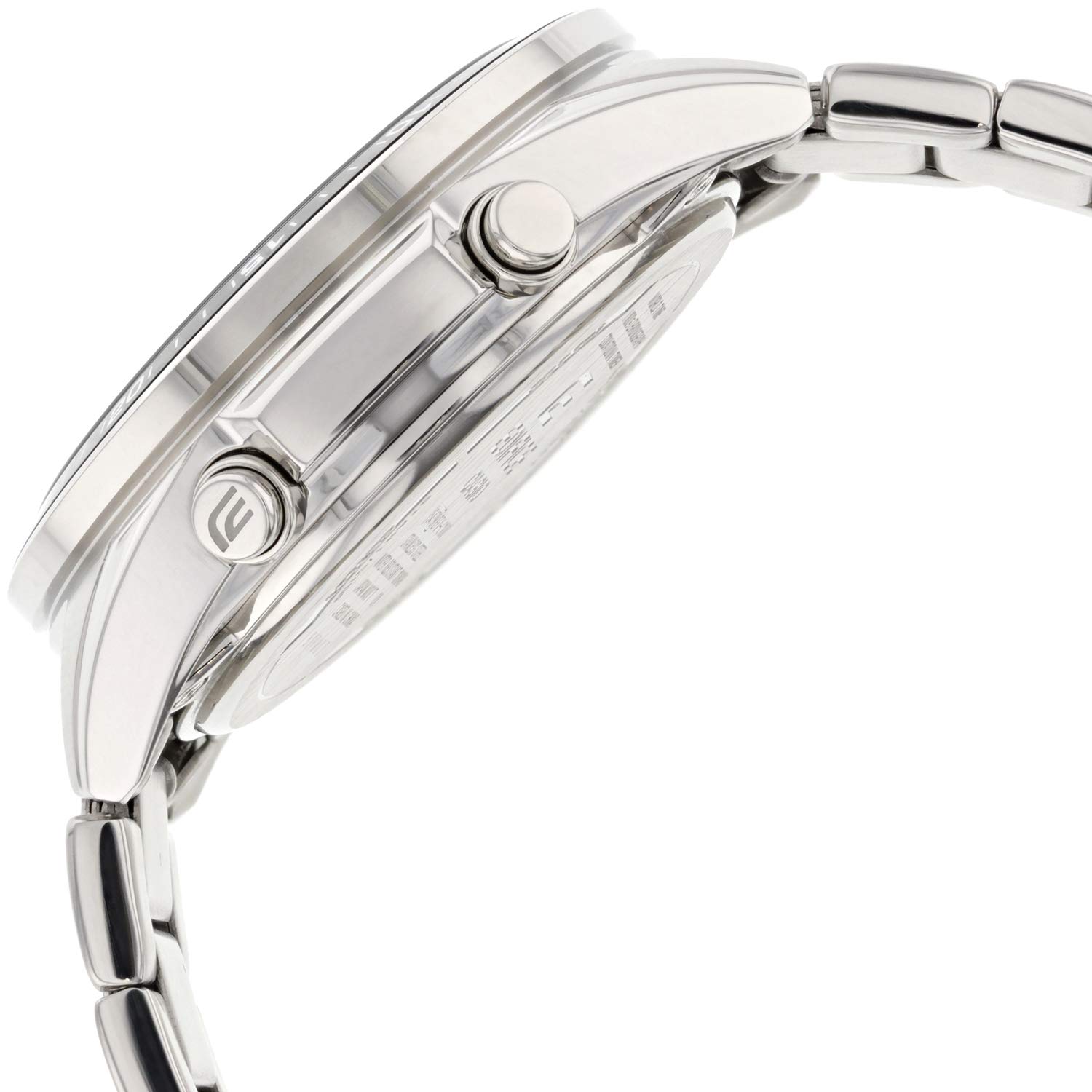 Casio Herren Analog – Digital Uhr Edifice mit Edelstahl Armband