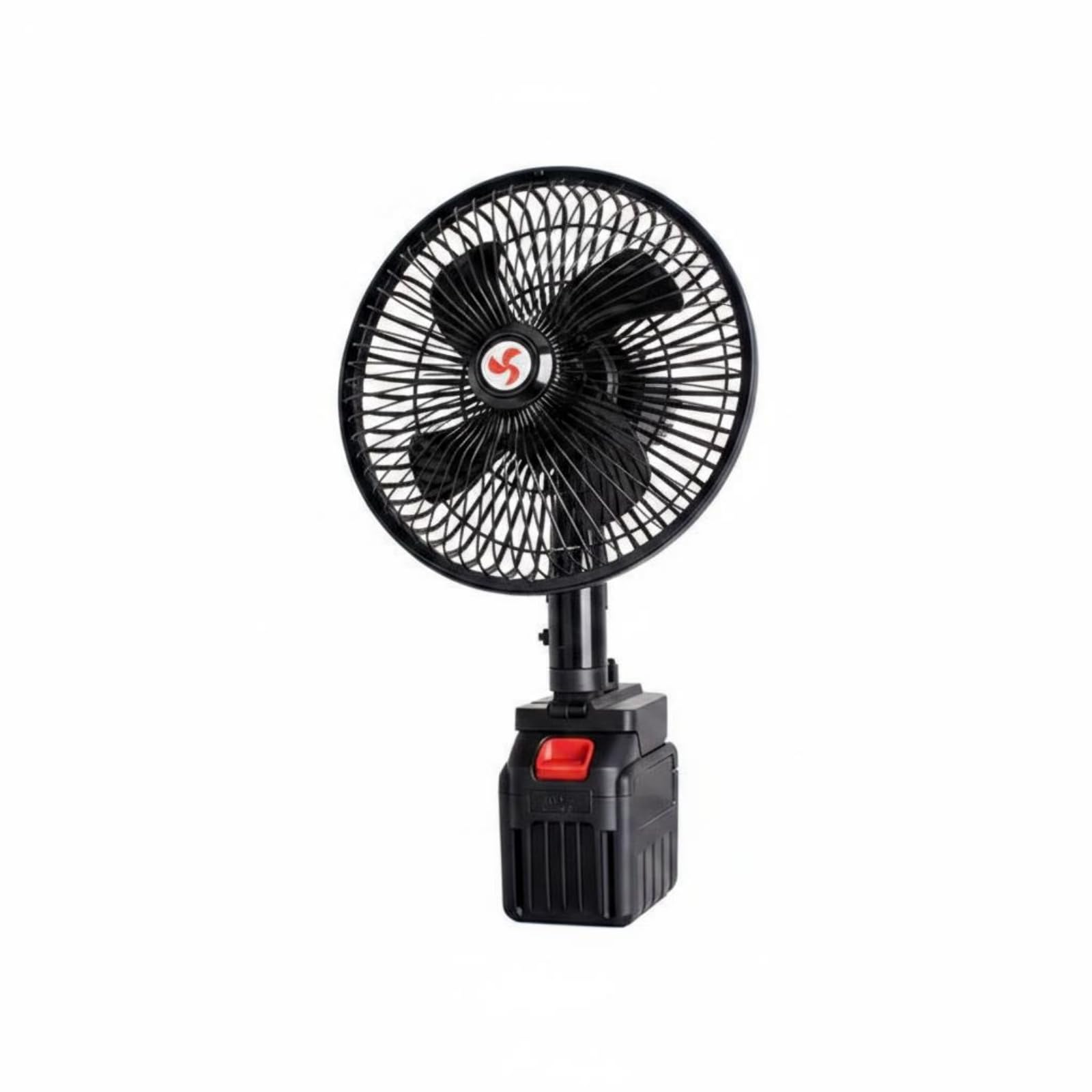Compact Battery Powered Travel Fan Shielded Grille Portable Camping Fan 8-Inch for Outdoor, Bare Fan | Home & Garden | Home Improvement | Heating Cooling & Air | Portable Fans-picture-22