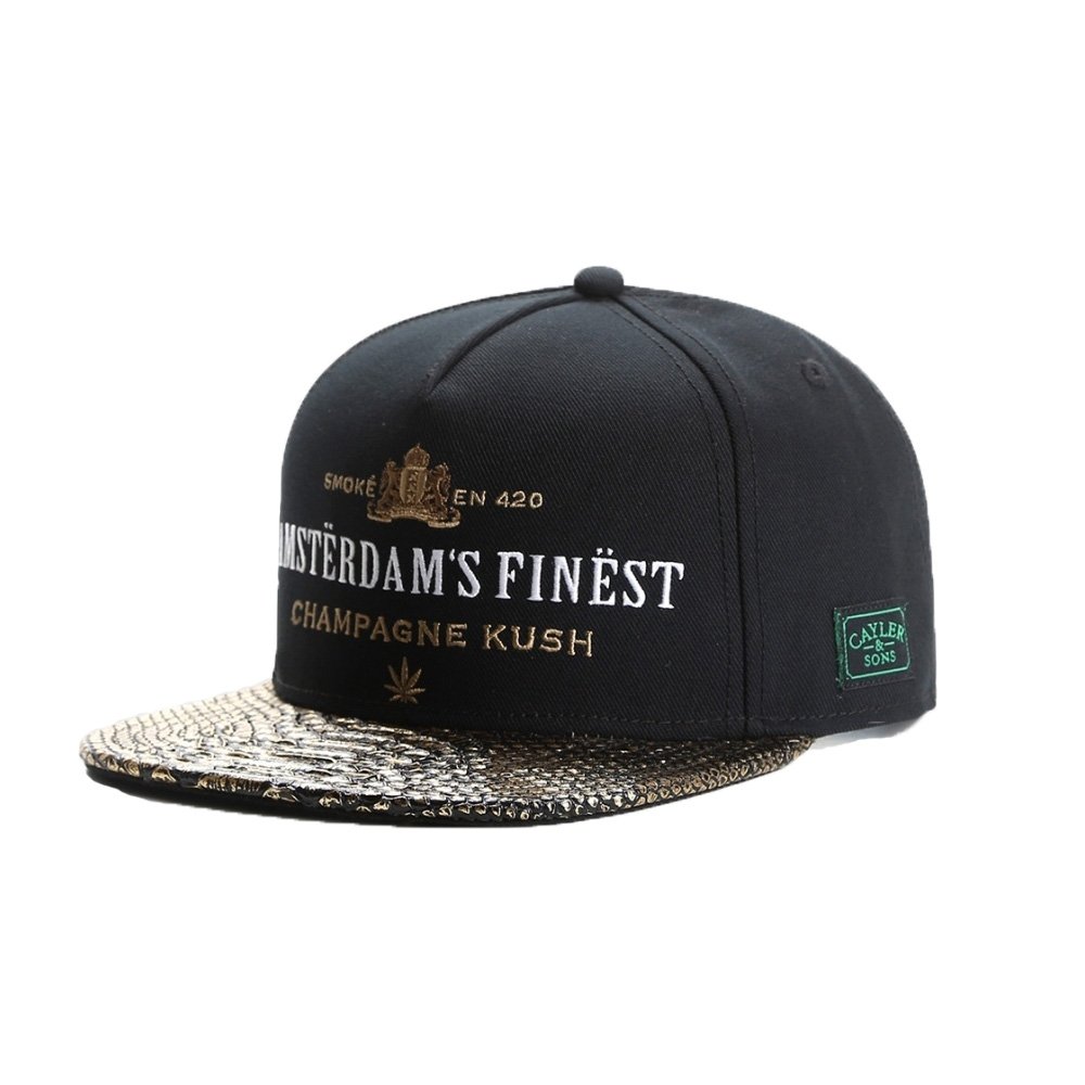 Cayler & SonsMen Caps/Snapback Cap Green Label A Dam's Finest Black Adjustable
