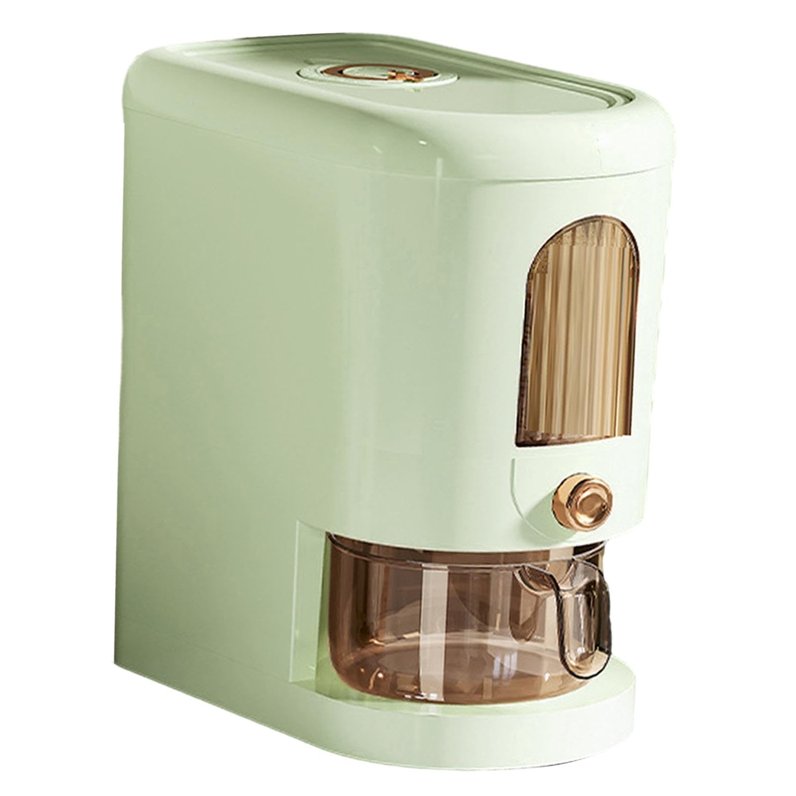 MagiDeal Reis-Aufbewahrungsbehälter, Reis-Aufbewahrungsbox, Müslibehälter, Reis-Aufbewahrungsbehälter, Trockenfutterbehälter für Schrank, Küche, Restaurant, Grün, 5KG