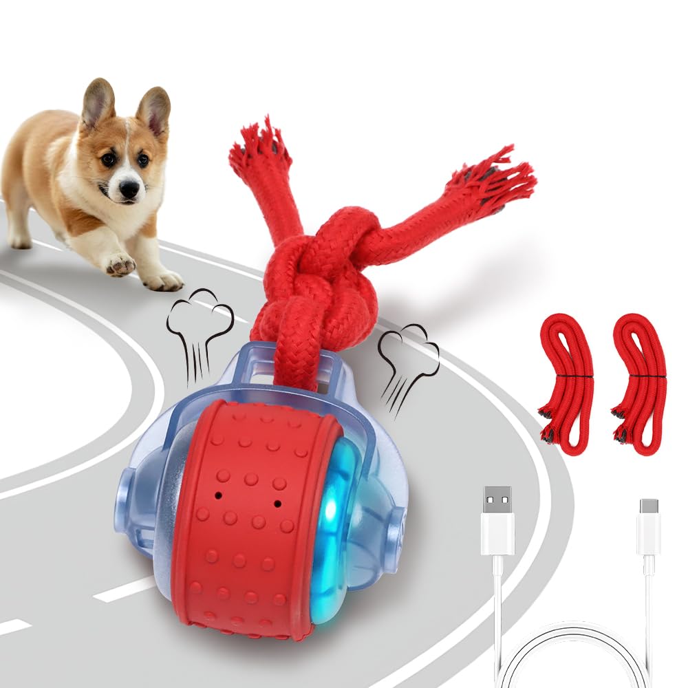 EHWZ Interactive Dogs Ball Dog Toys with Super High-Speed Rechargeable Dog Toy Ball for Puppies