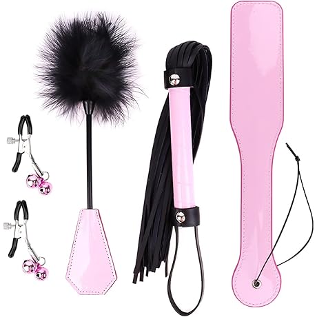4PCS BDSM Training Set Pink