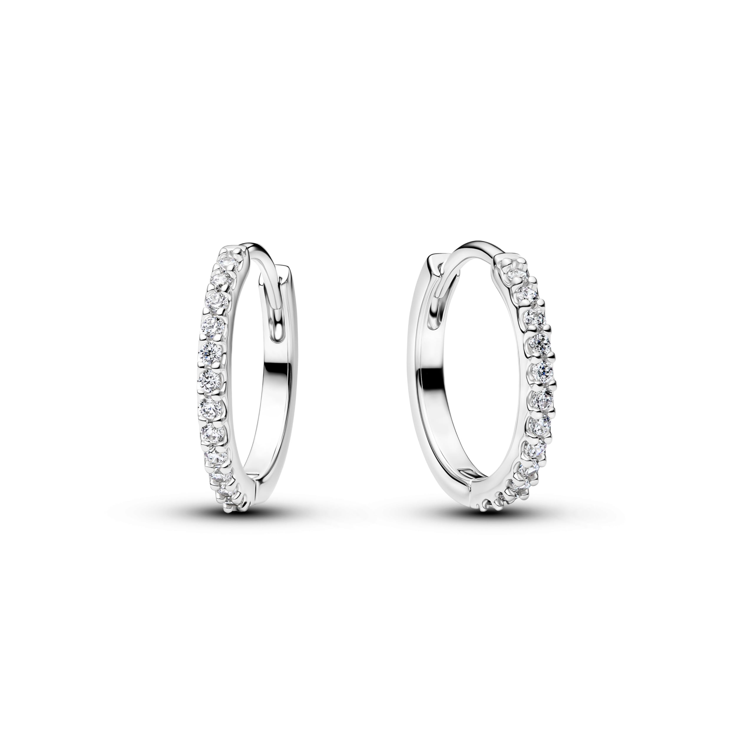 Pandora Timeless Funkelnde Mini-Creolen aus Sterling Silber mit Zirkonia, 294649C01